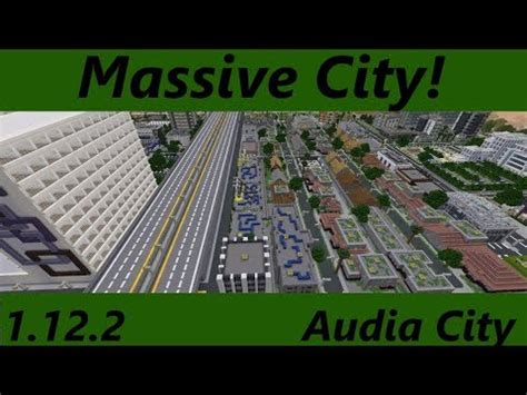 minecraft audia city|oshode city 1.12.2.